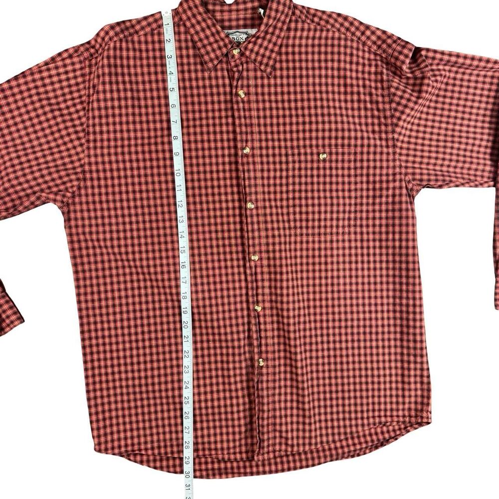 Men's Micro Check Button-Down 100% Cotton Long Sleeve Shirt - Picture 5 of 7